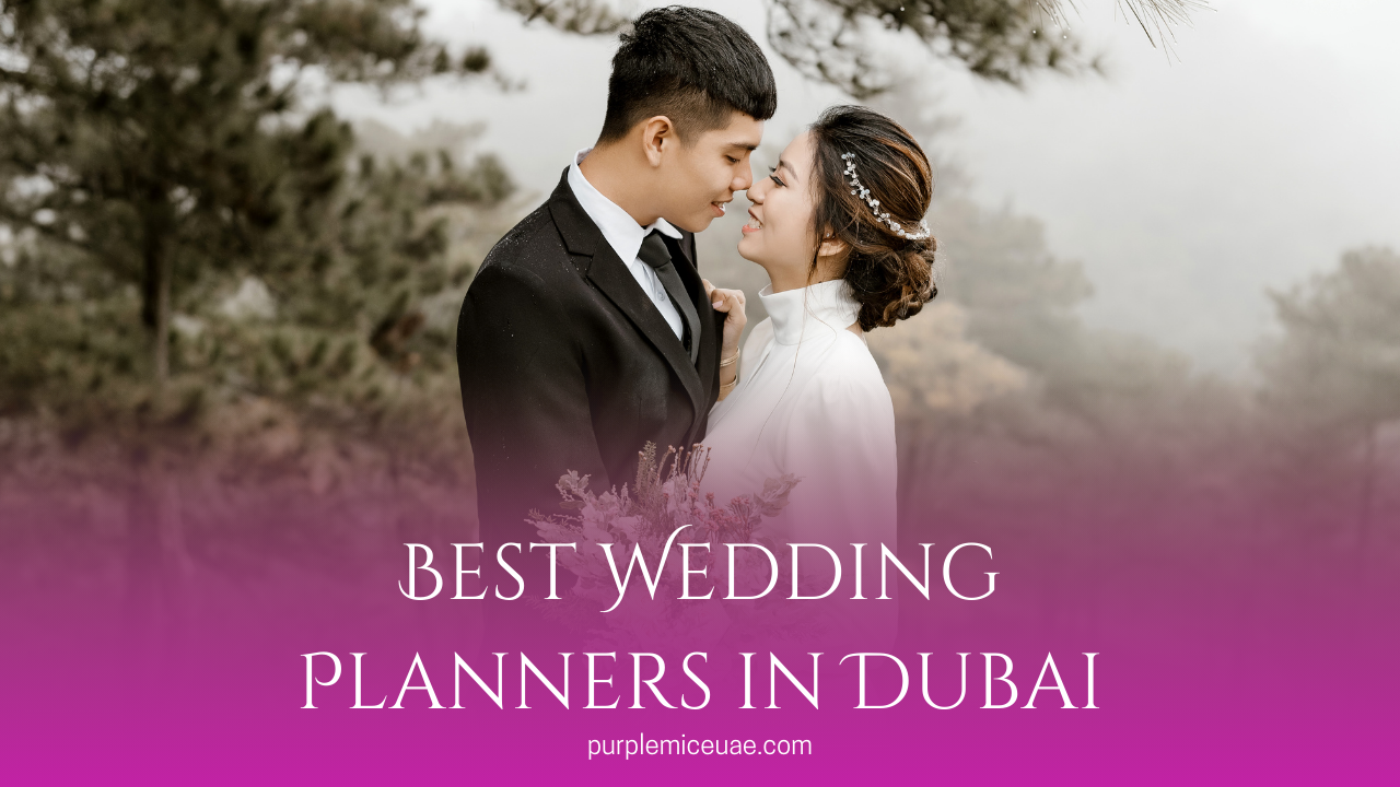 Elegant Dubai wedding setup by the best wedding planners at Purple Mice UAE.