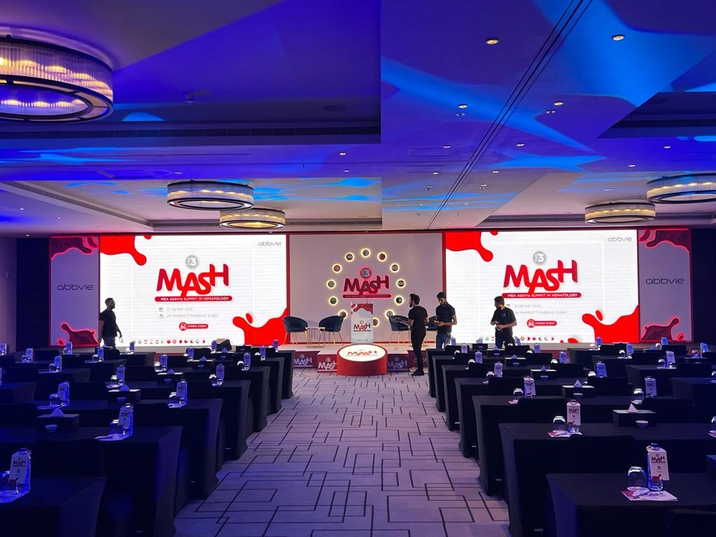 Event professionals at a leading event management company in Dubai